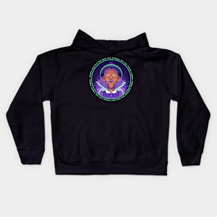 Witch, lit from potion below - 2 Kids Hoodie